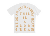 Kanye West Houston Pablo Pop-Up Ultralight Beam T-shirt White